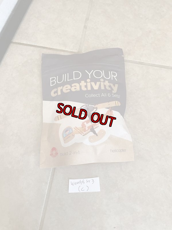 画像4: Wendy‘s meal toy set of 3 (C) / ウエンディーズ 袋入り ミールトイ　3点セット (4)