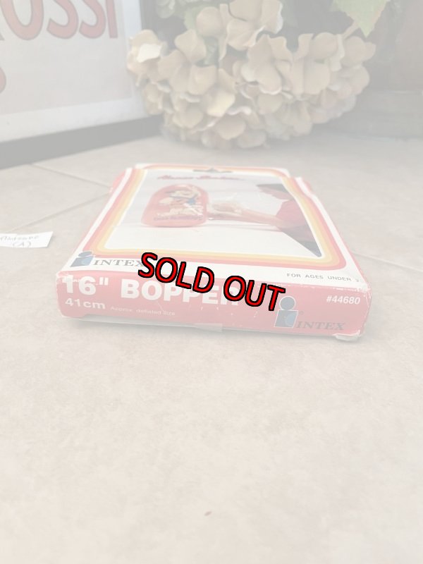 画像10: Hanna Barbera Flintstones Fred Bopper with box 1992 (A) / フリントストーン　フレッド　箱入り　パンチングバッグ (10)