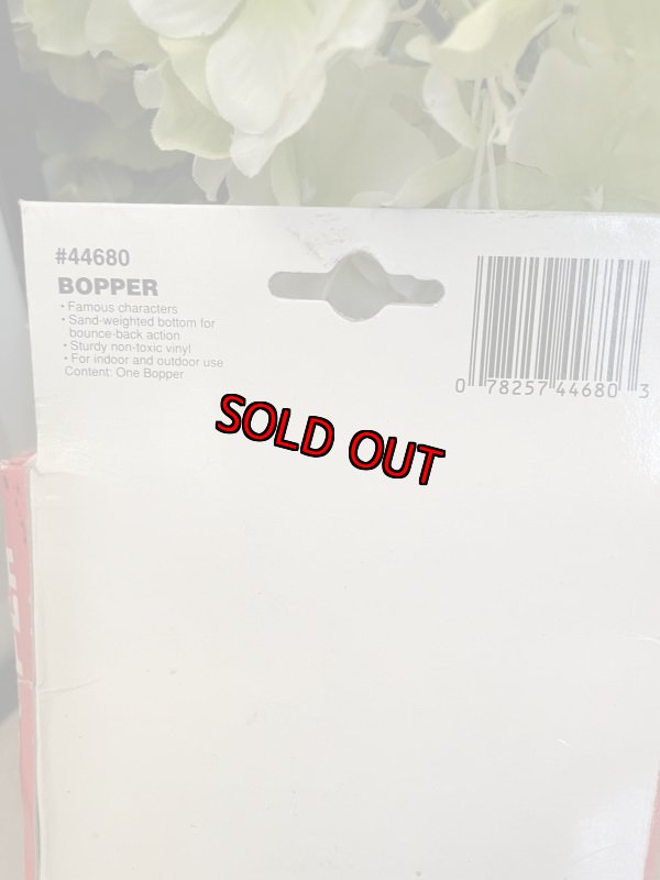 画像6: Hanna Barbera Flintstones Fred Bopper with box 1992 (B) / フリントストーン　フレッド　箱入り　パンチングバッグ (6)