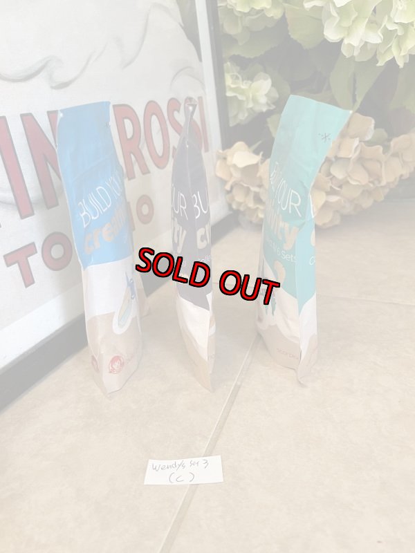 画像8: Wendy‘s meal toy set of 3 (C) / ウエンディーズ 袋入り ミールトイ　3点セット (8)