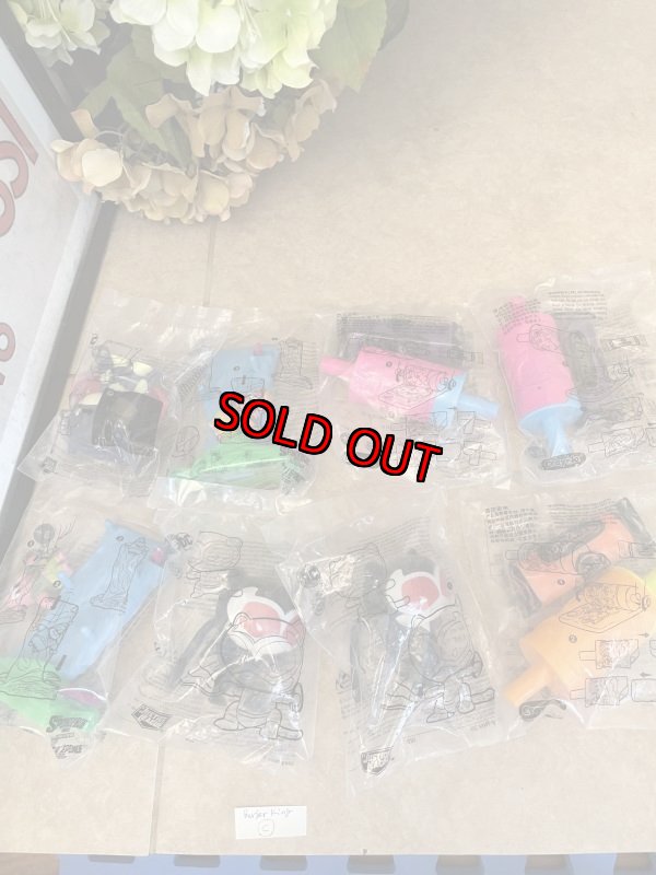 画像1: Burger King Meal Toy set of 8 (C) / バーガーキング　袋入り未開封　ミールトイ　8点セット (1)