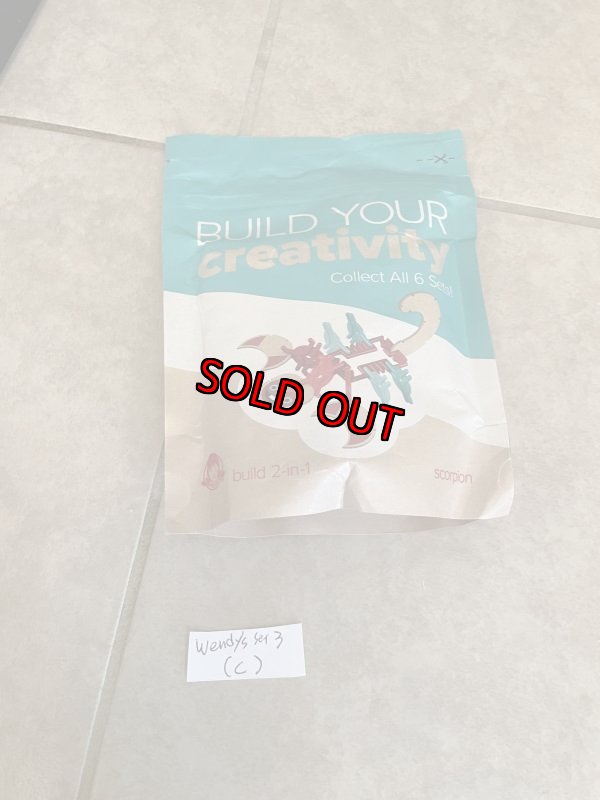 画像7: Wendy‘s meal toy set of 3 (C) / ウエンディーズ 袋入り ミールトイ　3点セット (7)