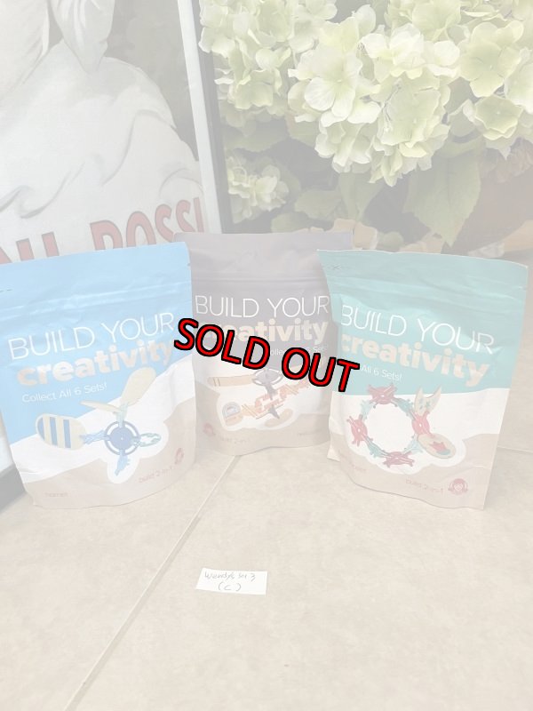 画像1: Wendy‘s meal toy set of 3 (C) / ウエンディーズ 袋入り ミールトイ　3点セット (1)