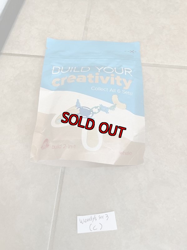 画像3: Wendy‘s meal toy set of 3 (C) / ウエンディーズ 袋入り ミールトイ　3点セット (3)