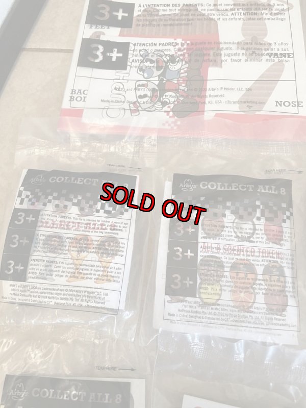 画像11: Arby’s meal toy set of 9 (B) / アービーズ　ミールトイ　袋入り　9セット (11)