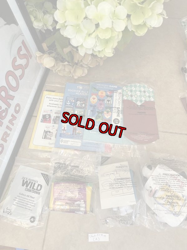 画像2: Chick-Fil-A meal toy set of 8 (A) /  チックフィレイ　袋入り ミールトイ　8点セット (2)