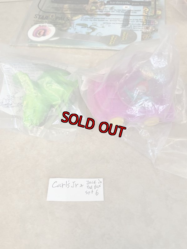 画像9: Carl’s Jr. Jack in the box meal toy set of 6 / カールスジュニア& ジャックインザボックス　袋入りミールトイ　6つセット (9)