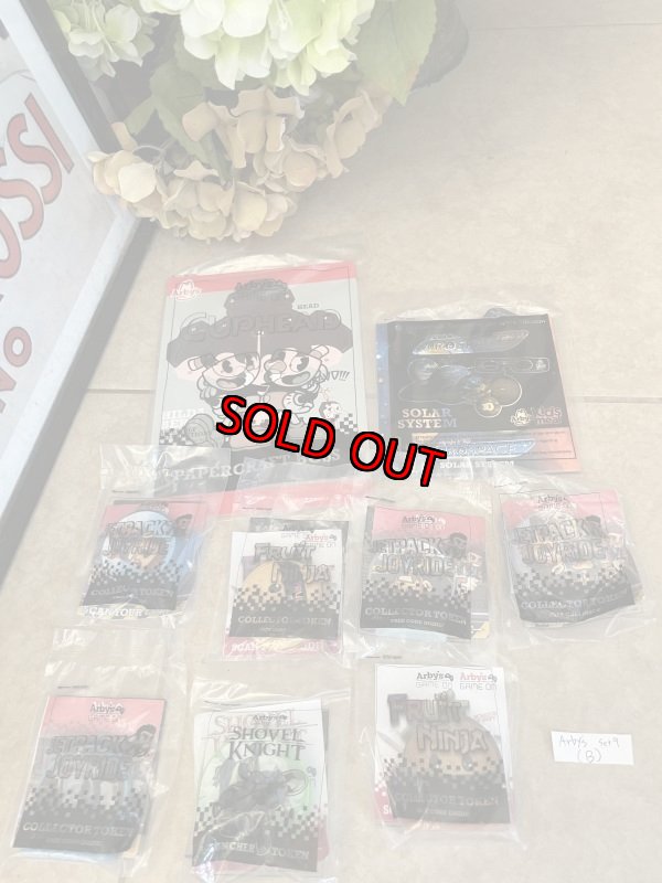 画像1: Arby’s meal toy set of 9 (B) / アービーズ　ミールトイ　袋入り　9セット (1)