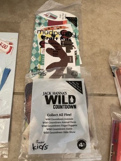 画像1: Chick-Fil-A meal toy set of 10 (B) /  チックフィレイ　袋入り ミールトイ　10点セット