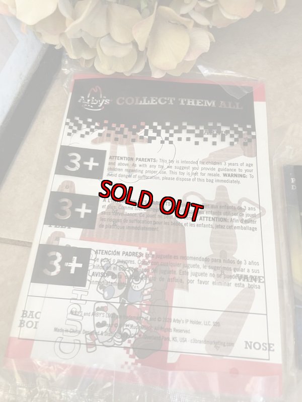 画像9: Arby’s meal toy set of 9 (B) / アービーズ　ミールトイ　袋入り　9セット (9)