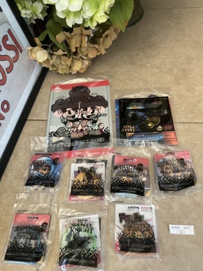 画像1: Arby’s meal toy set of 9 (B) / アービーズ　ミールトイ　袋入り　9セット