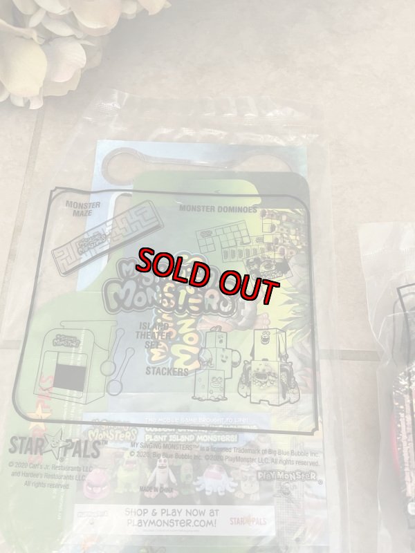 画像2: Carl’s Jr. Jack in the box meal toy set of 6 / カールスジュニア& ジャックインザボックス　袋入りミールトイ　6つセット (2)