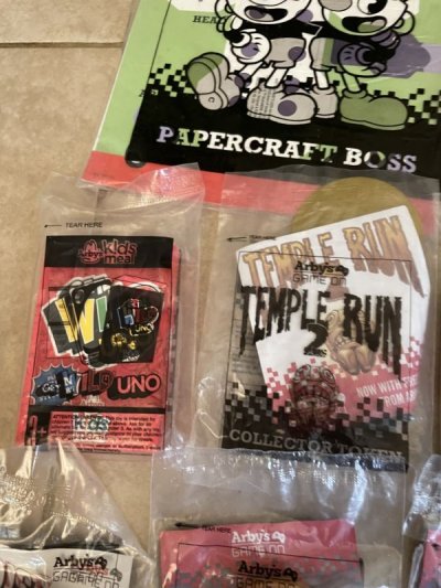 画像3: Arby’s meal toy set of 9 (A) / アービーズ　ミールトイ　袋入り　9セット