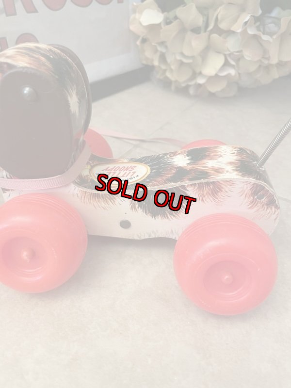 画像4: Fisher Price Little Snoopy Pull Toy Dog (A) / フィッシャープライス　リトルスヌーピー　トイ (4)