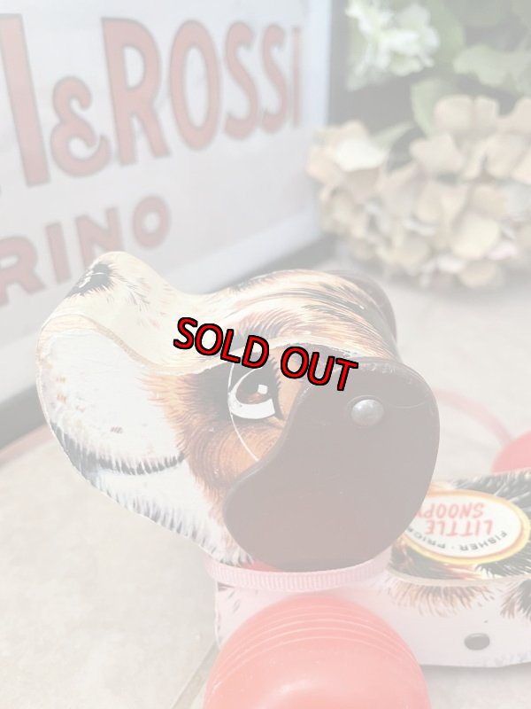 画像3: Fisher Price Little Snoopy Pull Toy Dog (A) / フィッシャープライス　リトルスヌーピー　トイ (3)