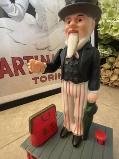 画像3: Uncle Sam plastic Coin Bank Doll 70’s   / アンクル　サム　プラスチック製　ドール　貯金箱