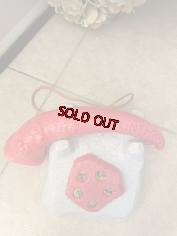 画像3: Hanna Barbera Flintstones plastic home telephone  /フリントストーン　ホーム　テレフォン　電話機 プラスチック製 (3)