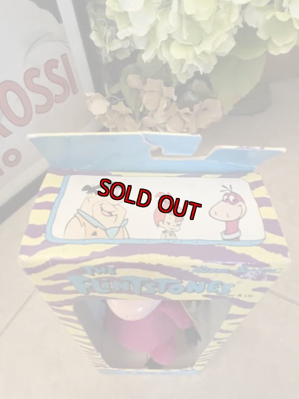 画像8: Flintstones Rubber face Dino Doll with Box 1991 / フリントストーン　ディノ　箱入りラバーフェイスドール　 (8)