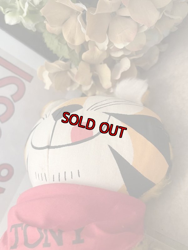 画像12: Tony The Tiger Kelloggs Frosted Cereal Pillow Plush Doll 1970 (D) / ケロッグ　トニーザタイガーのピロードール、ぬいぐるみ (12)