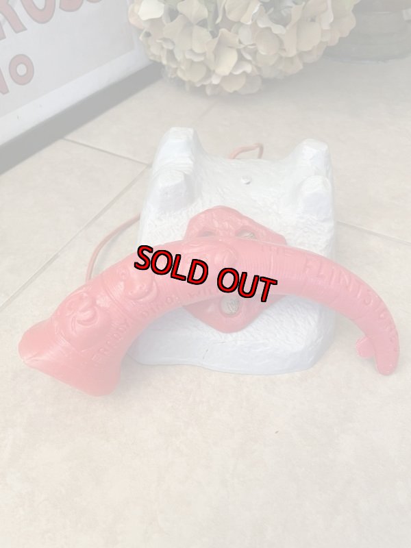 画像4: Hanna Barbera Flintstones plastic home telephone  /フリントストーン　ホーム　テレフォン　電話機 プラスチック製 (4)