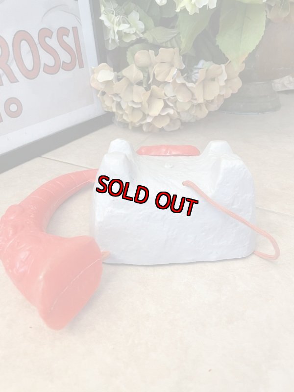 画像11: Hanna Barbera Flintstones plastic home telephone  /フリントストーン　ホーム　テレフォン　電話機 プラスチック製 (11)