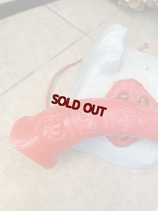 画像5: Hanna Barbera Flintstones plastic home telephone  /フリントストーン　ホーム　テレフォン　電話機 プラスチック製 (5)