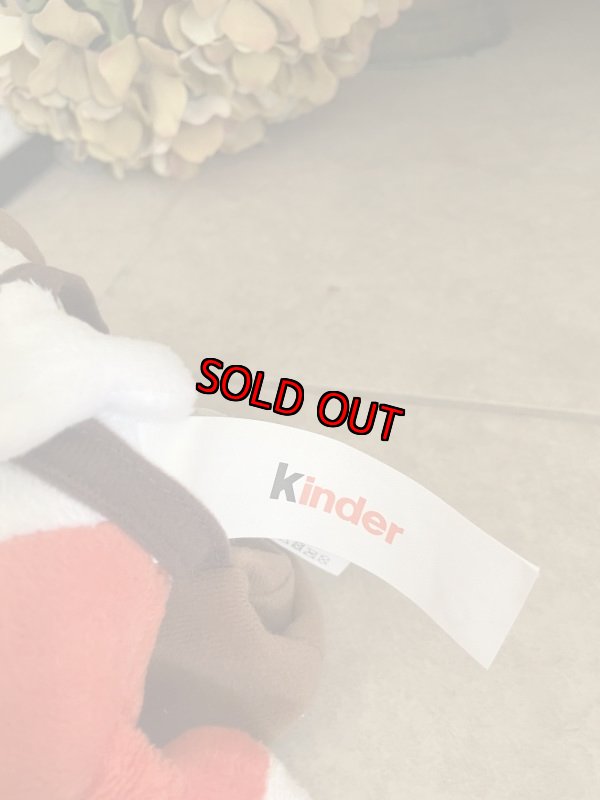 画像9: Kinder chocolate plush doll with backpack 2004 /   キンダー　チョコレート　ぬいぐるみ (9)