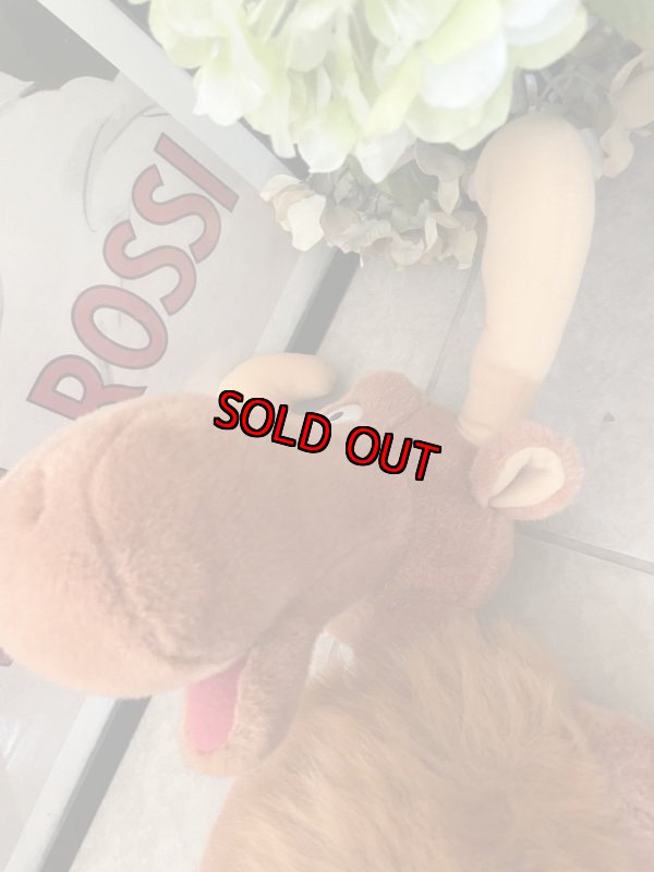 画像14: Bullwinkle Plush Doll (A) 2002 / ロッキー＆ブルウィンクル　ぬいぐるみ (14)