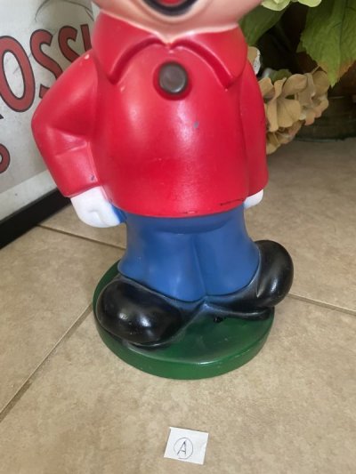 画像2: Disney Mickey Mouse  Vinyl doll coin bank (A) / ディズニーのミッキーマウス　プラスチック製　貯金箱