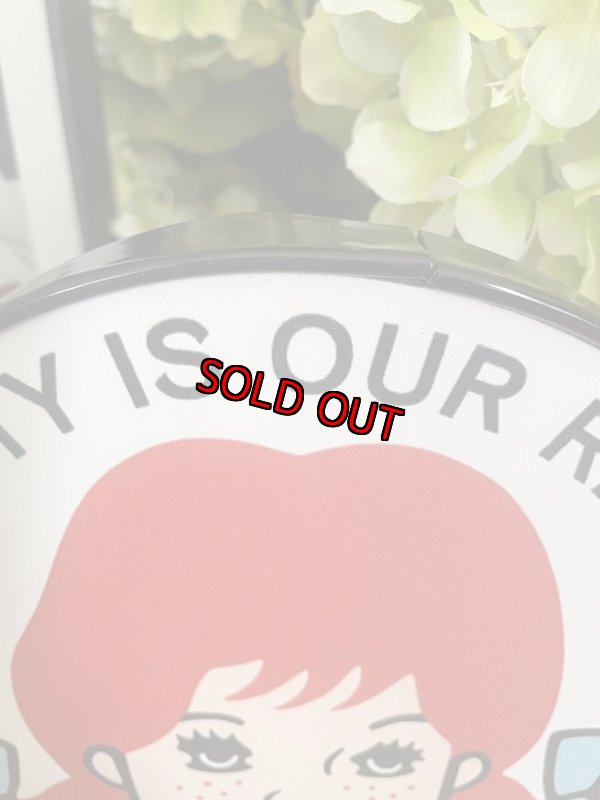 画像5: Wendy’s Small Plastic Sign (A) / ウエンディーズ 小さな看板、サイン、ストアディスプレイ (5)