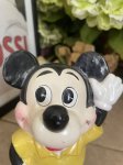 画像2: Disney Mickey Mouse doll coin bank / ディズニーのミッキーマウス　ソフビ　貯金箱 (2)