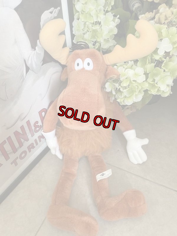 画像1: Bullwinkle Plush Doll (A) 2002 / ロッキー＆ブルウィンクル　ぬいぐるみ (1)