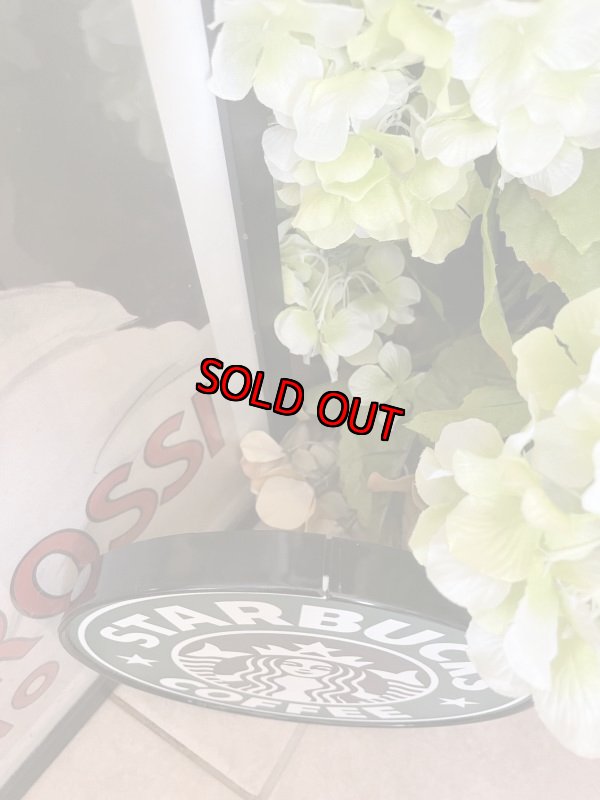 画像2: Starbucks Small Plastic Sign / スターバックス　小さな看板、サイン、ストアディスプレイ (2)