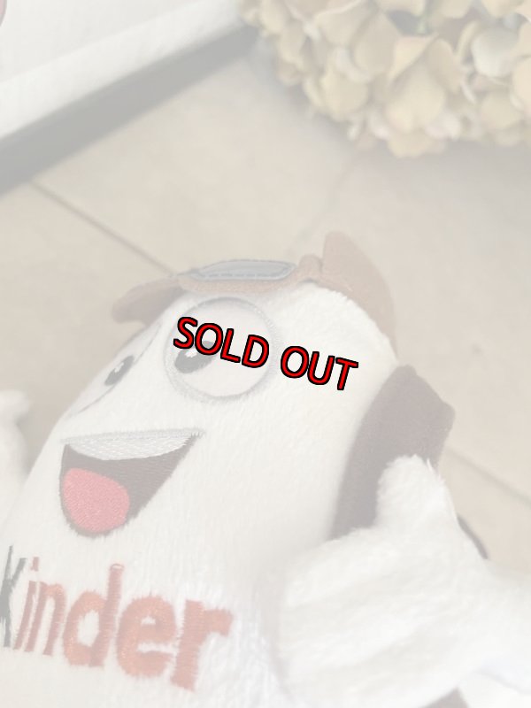 画像12: Kinder chocolate plush doll with backpack 2004 /   キンダー　チョコレート　ぬいぐるみ (12)