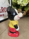 画像11: Disney Mickey Mouse doll coin bank / ディズニーのミッキーマウス　ソフビ　貯金箱 (11)