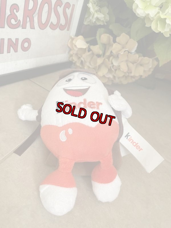 画像8: Kinder chocolate plush doll with backpack 2004 /   キンダー　チョコレート　ぬいぐるみ (8)