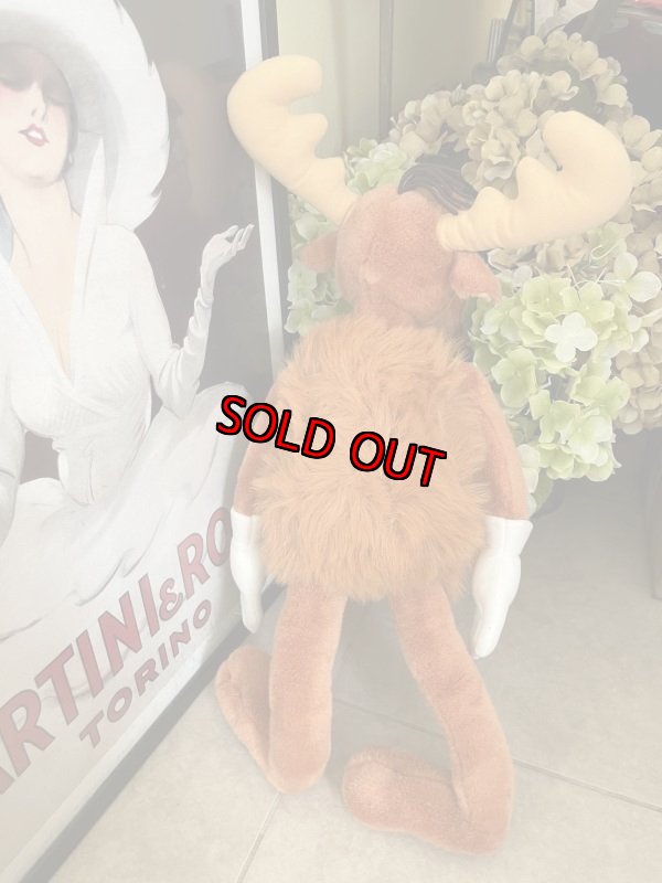 画像6: Bullwinkle Plush Doll (A) 2002 / ロッキー＆ブルウィンクル　ぬいぐるみ (6)