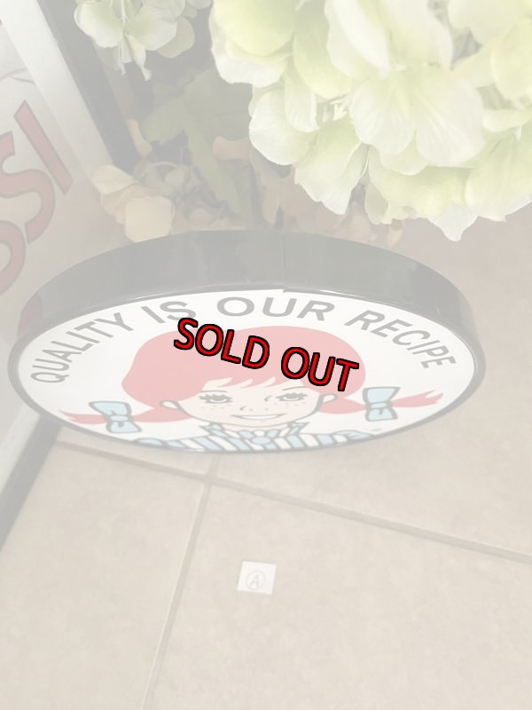 画像2: Wendy’s Small Plastic Sign (A) / ウエンディーズ 小さな看板、サイン、ストアディスプレイ (2)