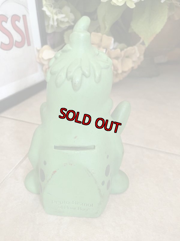 画像6: Pepto Bismol  24 Hour Bug Vinyl Coin Bank doll / ぺプトビスモル　24アワーバグ　貯金箱　バンク (6)