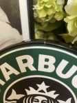画像5: Starbucks Small Plastic Sign / スターバックス　小さな看板、サイン、ストアディスプレイ (5)