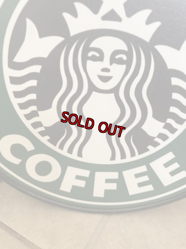 画像7: Starbucks Small Plastic Sign / スターバックス　小さな看板、サイン、ストアディスプレイ (7)