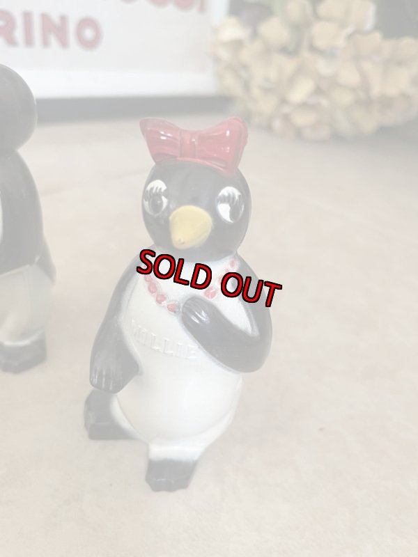 画像10:  Kool Cigarettes Penguins  WILLIE & MILLIE Salt And Pepper 50‘s / クール　ペンギン　ウィリー＆ミリー　ソルト＆ペッパーセット (10)