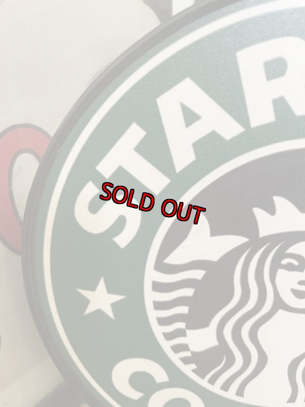 画像4: Starbucks Small Plastic Sign / スターバックス　小さな看板、サイン、ストアディスプレイ (4)