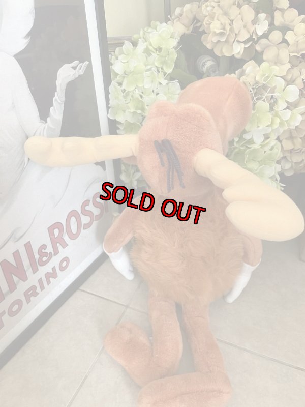 画像10: Bullwinkle Plush Doll (A) 2002 / ロッキー＆ブルウィンクル　ぬいぐるみ (10)