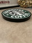 画像10: Starbucks Small Plastic Sign / スターバックス　小さな看板、サイン、ストアディスプレイ (10)