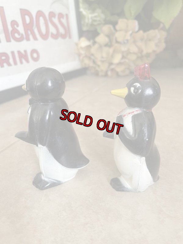 画像6:  Kool Cigarettes Penguins  WILLIE & MILLIE Salt And Pepper 50‘s / クール　ペンギン　ウィリー＆ミリー　ソルト＆ペッパーセット (6)