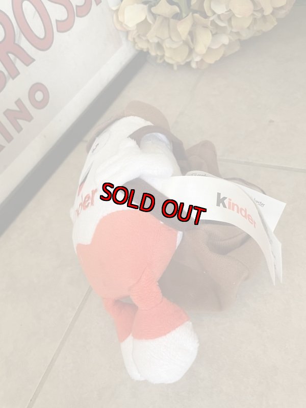画像11: Kinder chocolate plush doll with backpack 2004 /   キンダー　チョコレート　ぬいぐるみ (11)