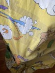 画像4: Looney Tunes Road Runner Yellow Box Fabric Sheet / ルーニーチューンズ、ロードランナーのイエロー、ボックスシーツ (4)