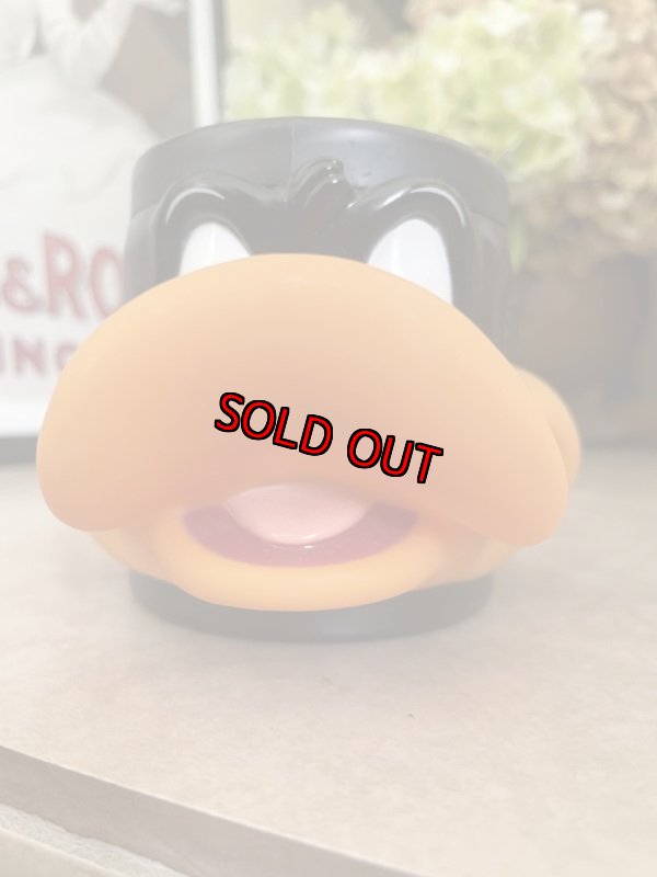 画像3:  Looney Tunes Duffy Duck Face Plastic Mug /  ルーニーテューンズ  ダフィ ダック プラスチック製 フェイスマグ (3)