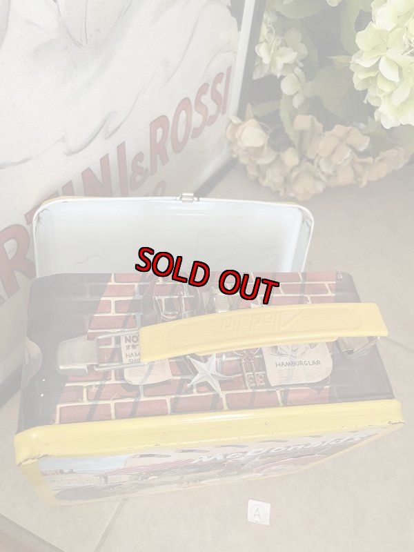 画像15: McDonald’s Tin Lunch Box only 80’s / マクドナルドのティン製　ランチボックス(水筒なし) 80年代 (15)